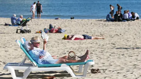 PA Media Bournemouth beach