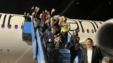 Daniel Burger, MDAUK Arriving at Heathrow