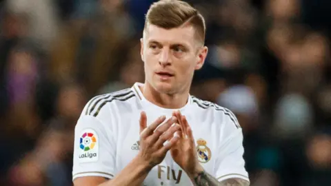 Real Madrid's Toni Kroos