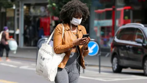 Getty Images Woman on smartphone