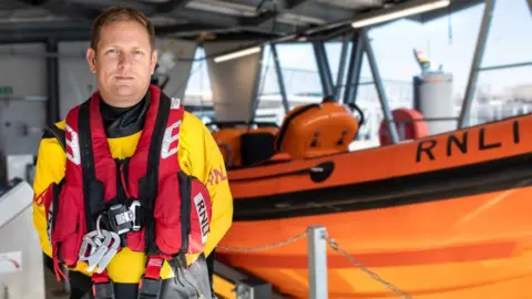 RNLI Dave Riley at Poole