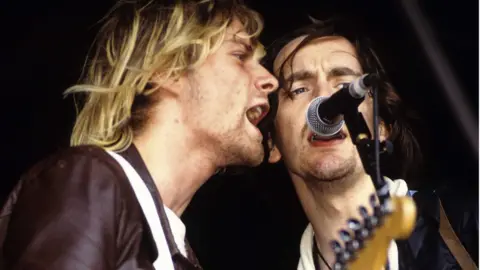 Getty Images Nirvana performing at Reading Festival 1992