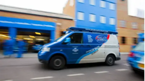 Pimlico Plumbers Pimlico Plumbers van