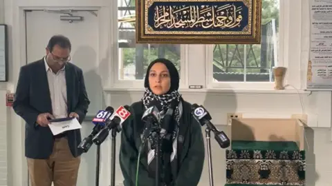 CAIR Connecticut Lena Maarouf, a former leader of a pro-Palestinian student group, received a threatening voicemail