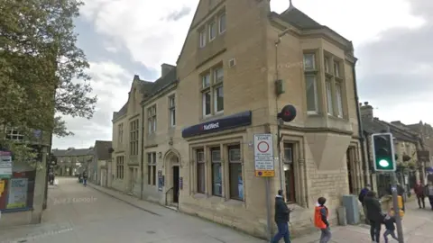 Google NatWest branch, in Water Street, Bakewell, Derbyshire