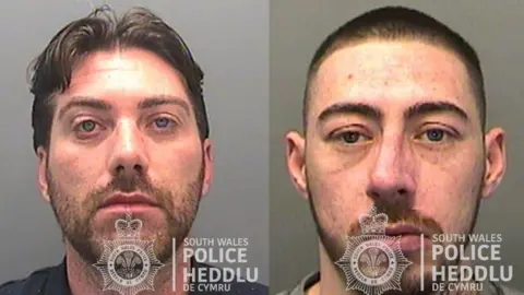 South Wales Police Elijah King and Chris Hodge