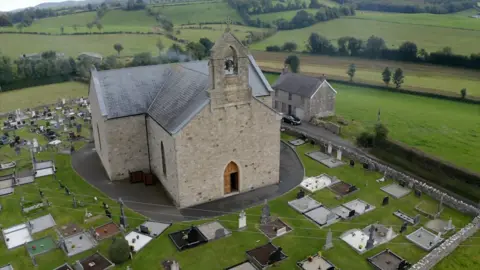 A church in Tyrone is voted church of the year and features rare century old stained glass windows.