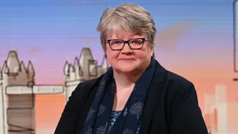 Jeff Overs/BBC Therese Coffey