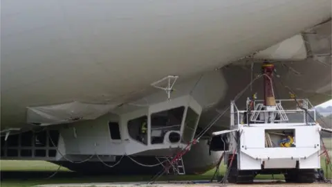 Hybrid Air Vehicles New fairing on Airlander 10