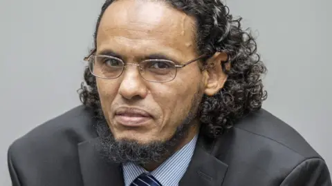 EPA Ahmad al-Faqi al-Mahdi during his trial at the ICC