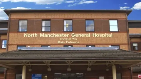 General view of North Manchester General Hospital