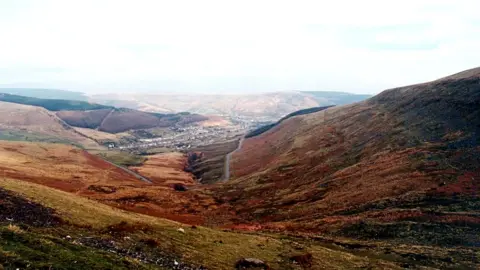 Getty Images Valleys and mountains, south Wales