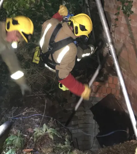 RSPCA Fire rescue officer