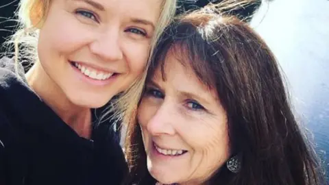 Katie Teasdale Katie Teasdale and her mother