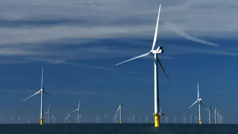 Getty Images Rampion Wind Farm off the Sussex Coast