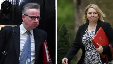 AFP Getty Images Michael Gove and Karen Bradley