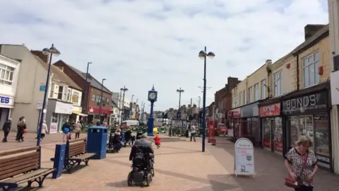 BBC Redcar town centre