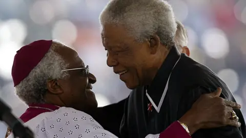 Getty Images Tutu and Mandela