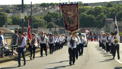 BBC Apprentice Boys parade