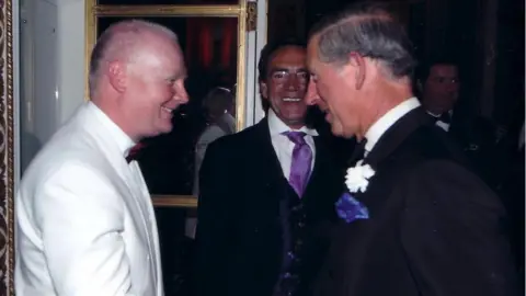 Supplied Nigel Hess meeting the King