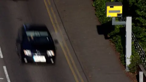 PA Speed camera on road