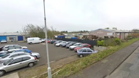 Google Whitehill industrial estate in Glenrothes