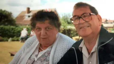 Daniel Jones Daniel's grandparents Rosemary and Fred
