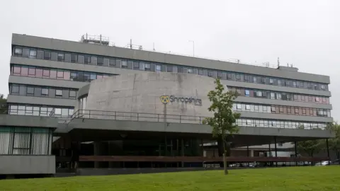 BBC Shropshire Council's main building