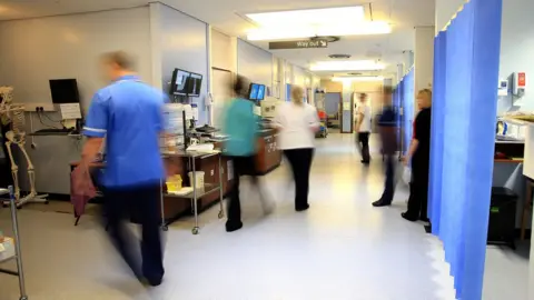 PA Media A hospital ward