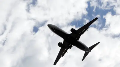 Getty Images a plane in flight