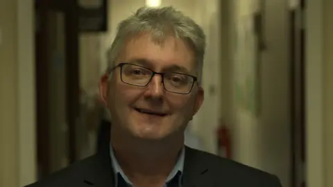 PA Darren Atkins, the trust's deputy director of information technology