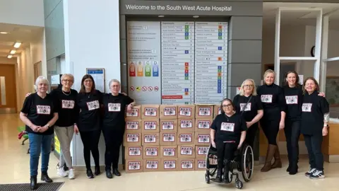 BBC South west acute hospital SOAS group with signatures