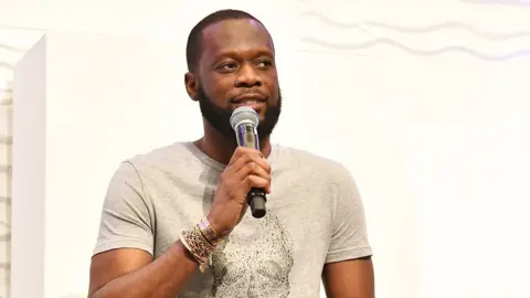 Getty Images Pras Michel of the Fugees onstage during RollingOut 2018 Ride Conference.