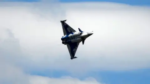 Getty Images A Dassault Aviation Rafale jet at the 2017 International Paris Air Show