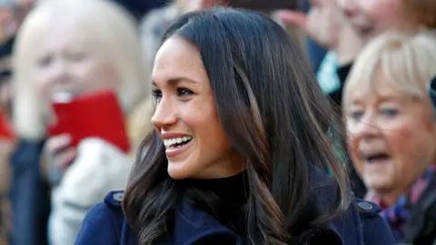 Getty Images Duchess of Sussex in Nottingham