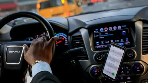 Getty Images Uber in New York