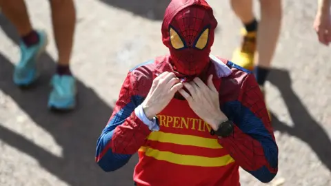 NEIL HALL/EPA Spiderman