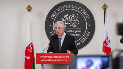 Welsh government Mark Drakeford