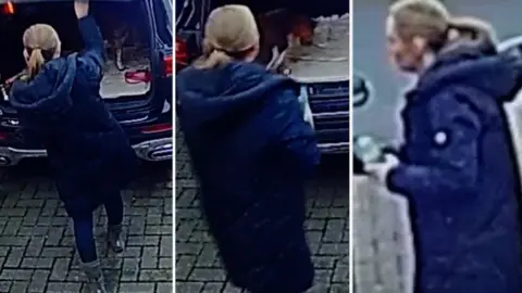 Emma White CCTV images of Nicola Bulley