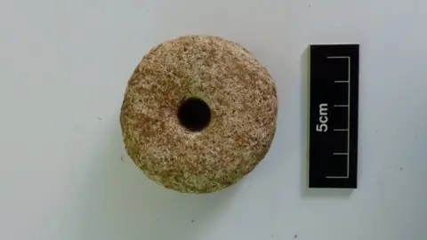 ScottishPower Renewables A stone Spindle Whorl