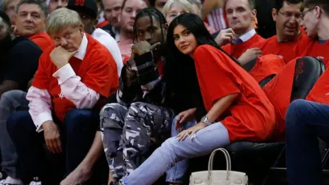 Getty Images Travis Scott and Kylie Jenner