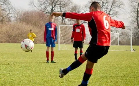 Leicester Nirvana Youth footballers