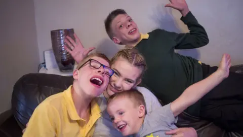 BBC The Brooks children