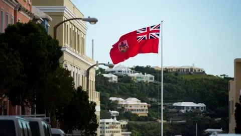 Getty Images Bermuda flag
