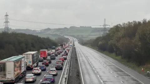 One person killed in M4 crash involving car and lorry