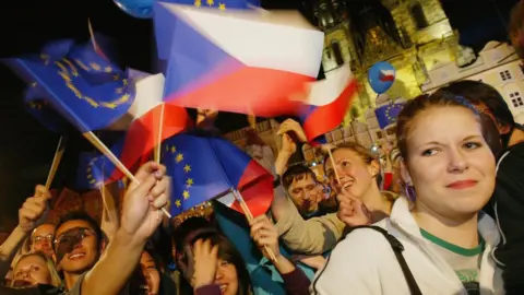 Getty Images The Czech Republic was one of the countries that joined the EU in 2004