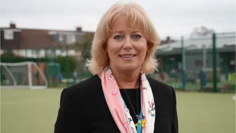 Head teacher at Whitchurch Primary School, Ann Griffin