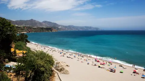Getty Images Beach scene abroad