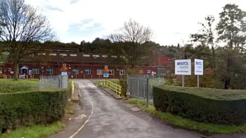 Google Bristol Waste street cleansing depot at Hartcliffe Way