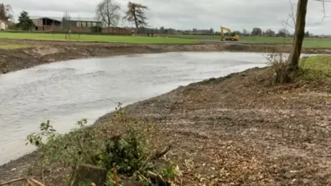 BBC Damage to River Lugg